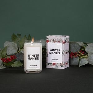 Winter Mantel Candle - Eden Lifestyle