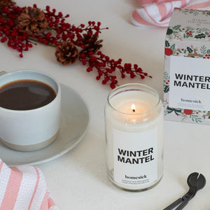 Winter Mantel Candle - Eden Lifestyle