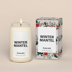 Winter Mantel Candle - Eden Lifestyle