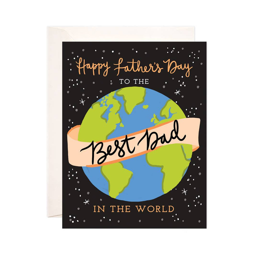 World's Best Dad Greeting Card - Eden Lifestyle