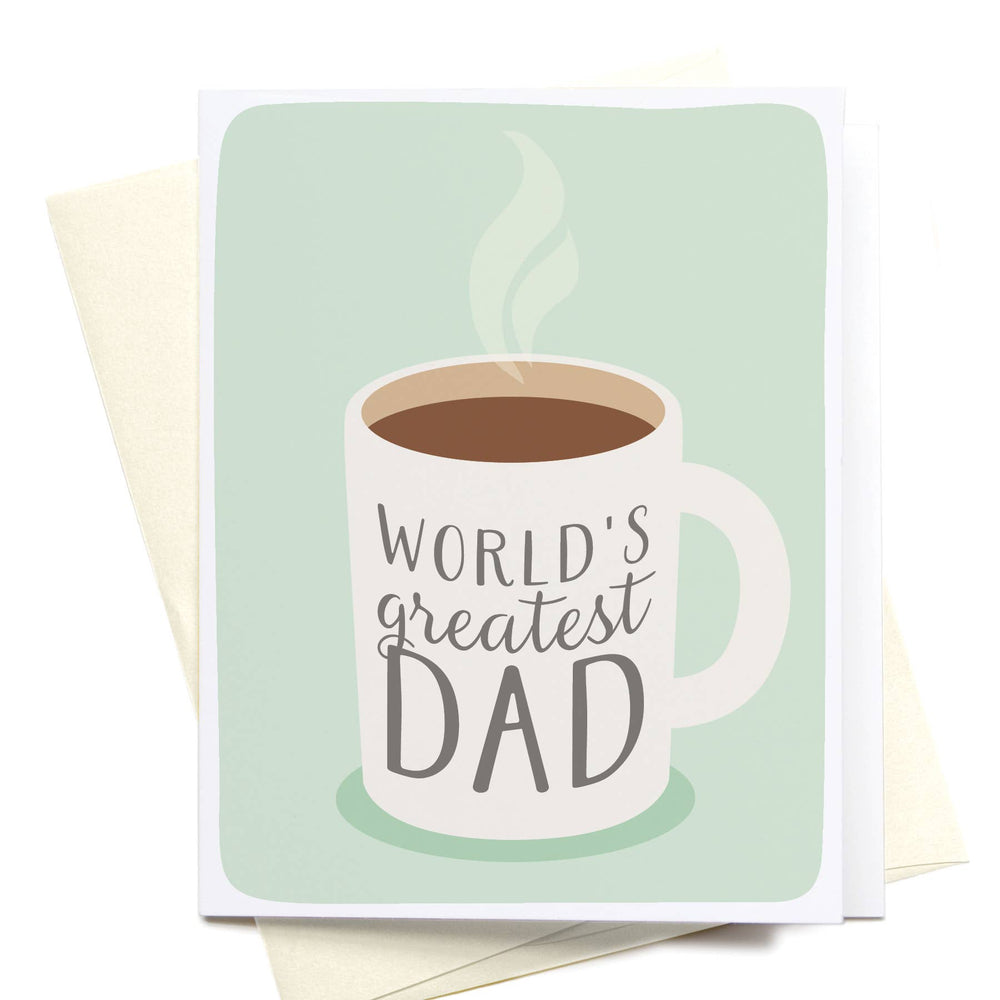 World's Greatest Dad Greeting Card - Eden Lifestyle