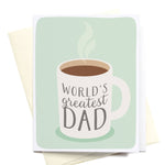 World's Greatest Dad Greeting Card - Eden Lifestyle