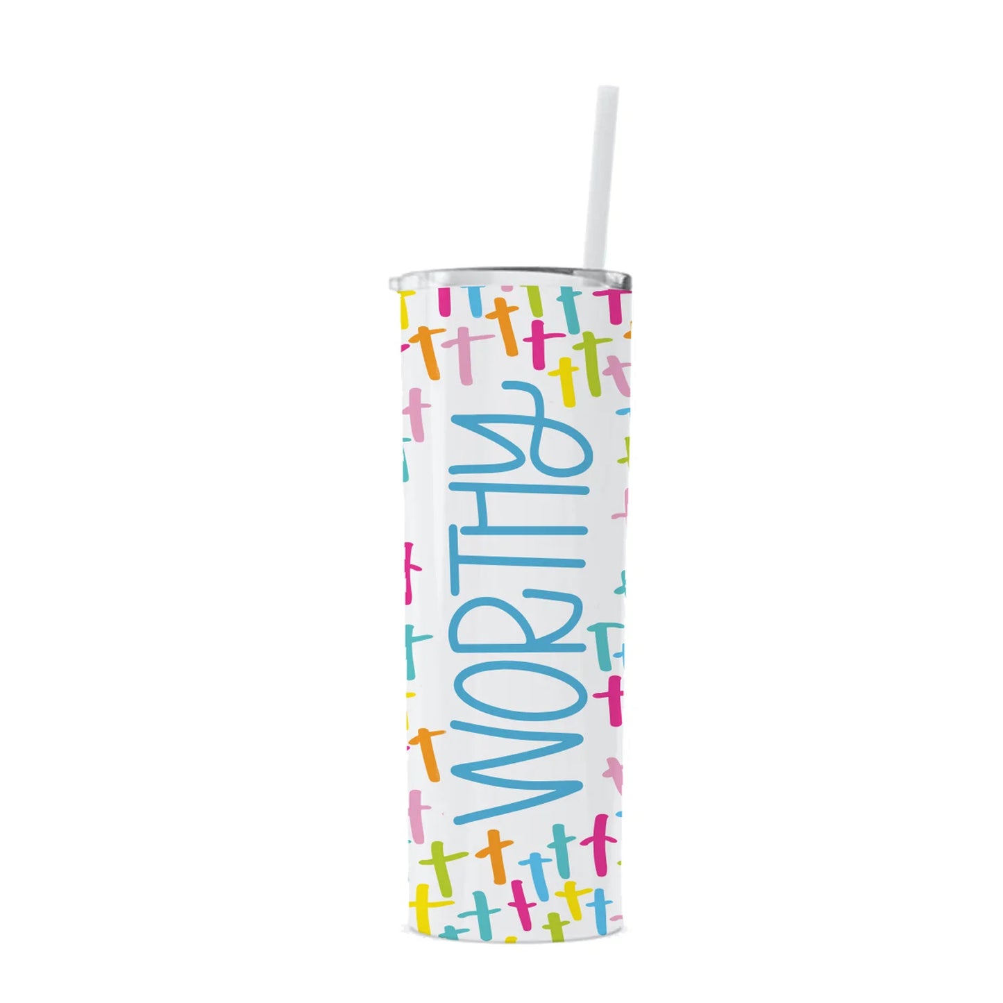 Worthy Stainless Skinny Tumbler - Eden Lifestyle
