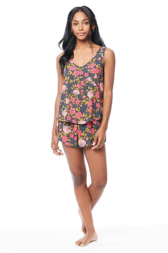 Woven Pajama Tank Set - Eden Lifestyle