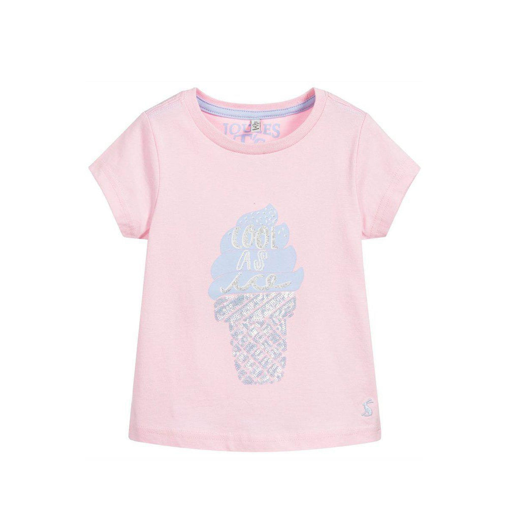 Joules, Baby Girl Apparel - Shirts & Tops,  Joules Astra Jersey Tshirt Rose Sundae