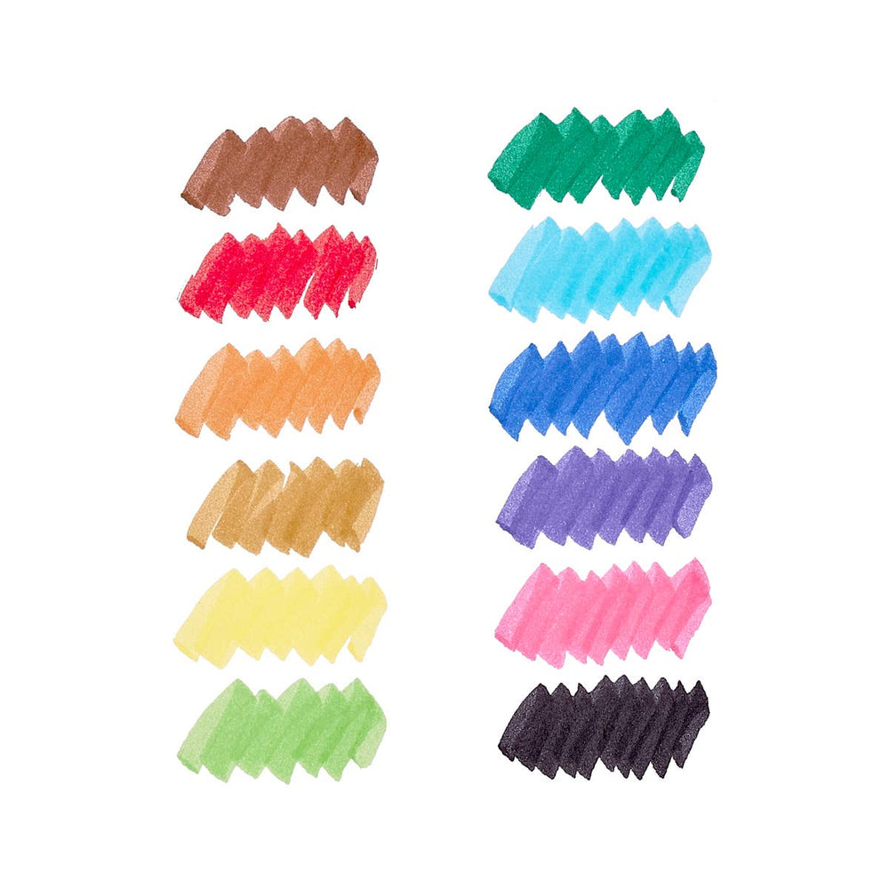 Yummy Yummy Scented Markers - Set of 12 - Eden Lifestyle