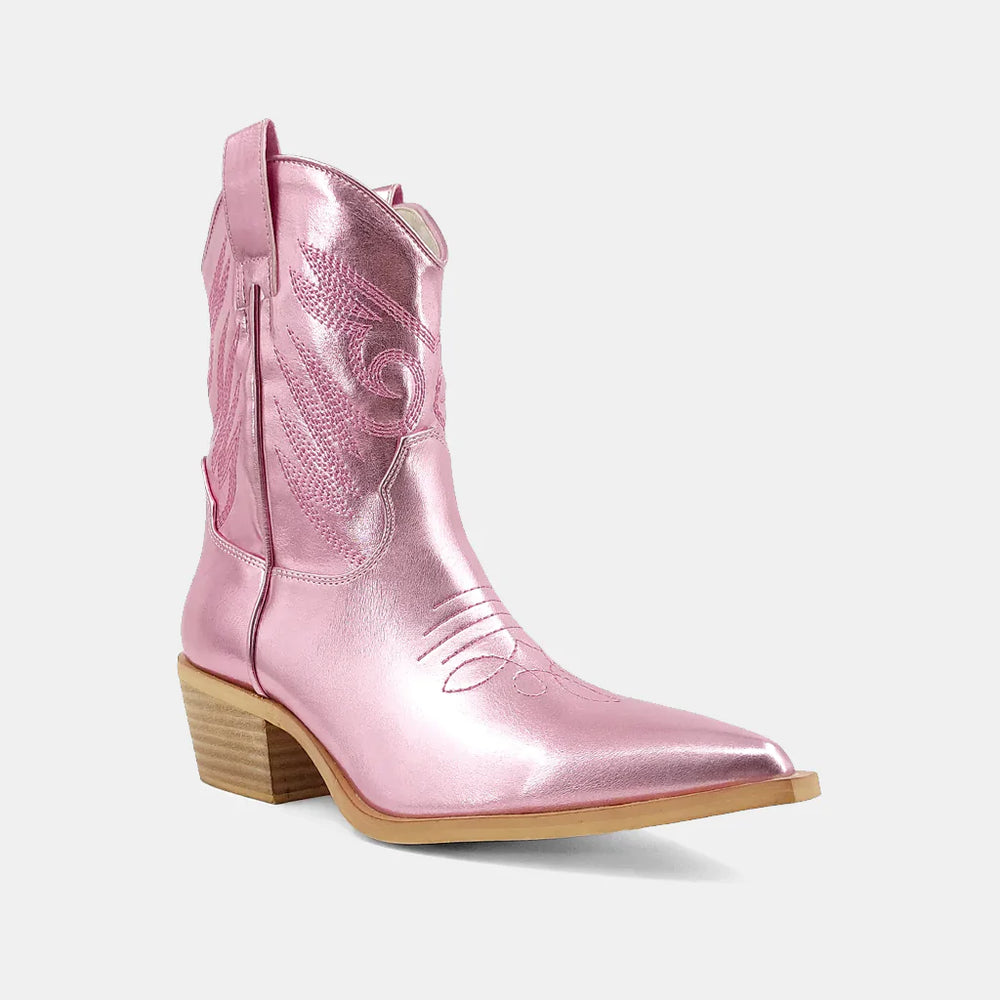 Zahara Pink Boots - Eden Lifestyle