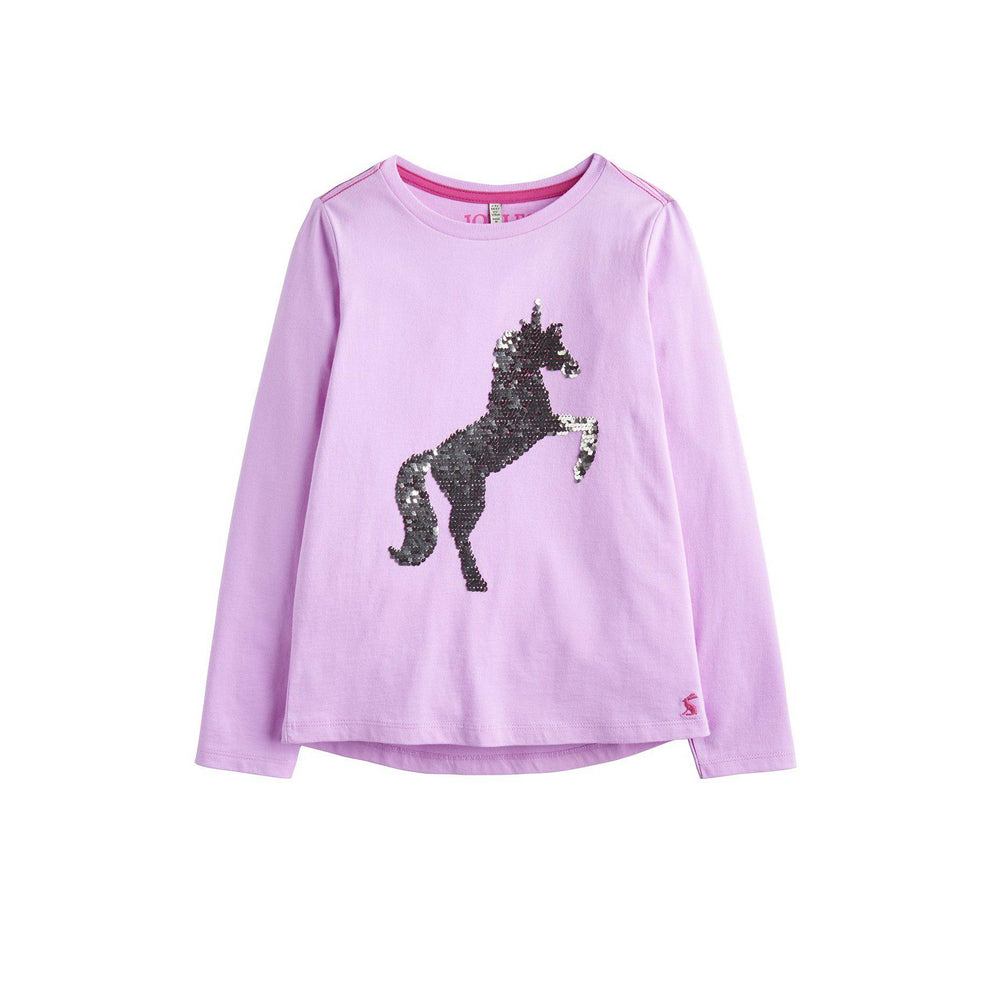 Joules, Girl - Tees,  Joules Ava Unicorn Embellished Tee
