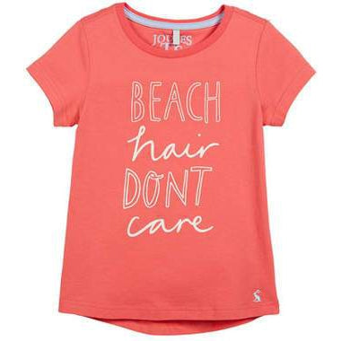 Joules, Girl - Shirts & Tops,  Joules Beach Hair Don't Care Pixey Jersey Tee