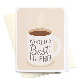 World's Best Friend Greeting Card - Eden Lifestyle