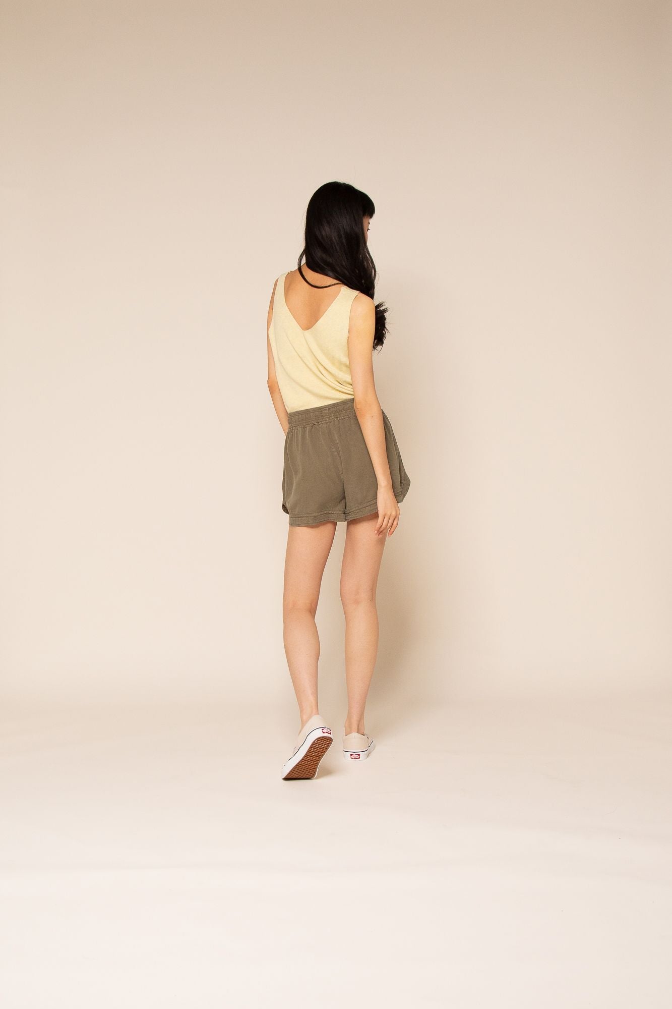 Wanderwell Olive Shorts - Eden Lifestyle