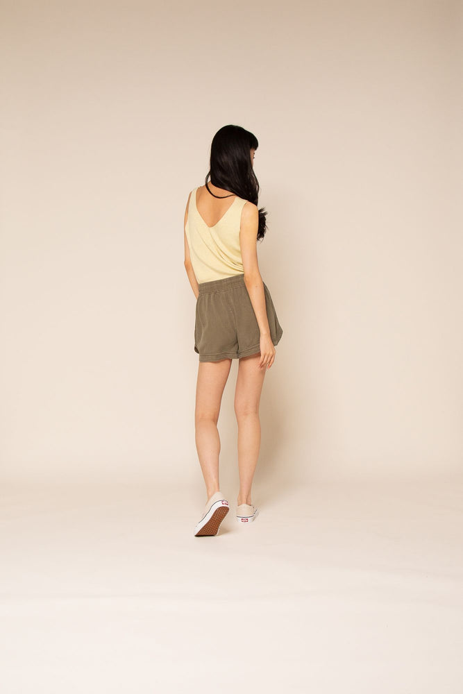 Wanderwell Olive Shorts - Eden Lifestyle