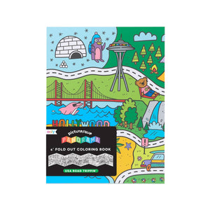 Picturesque Panorama Coloring Book - USA Road Trippin' - Eden Lifestyle