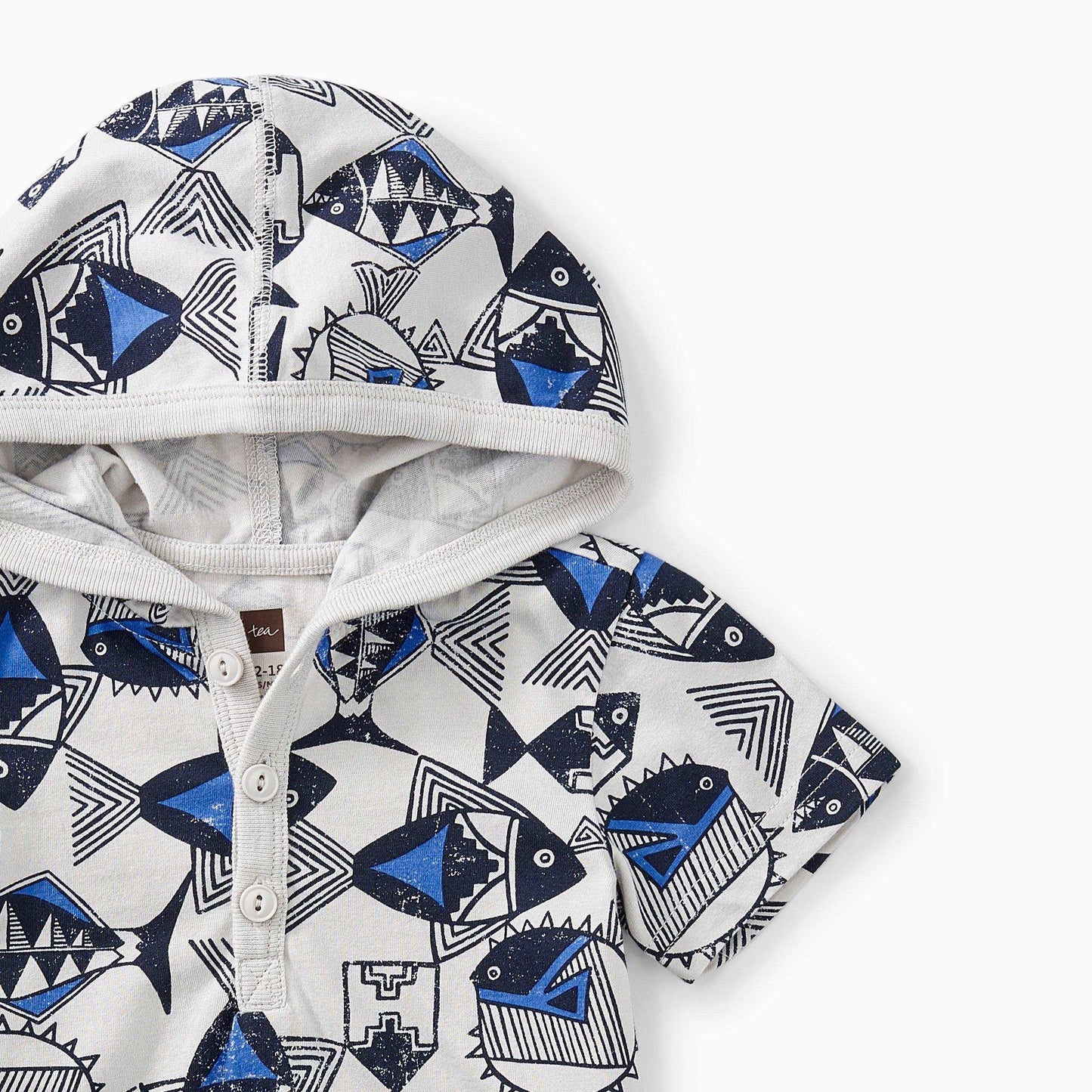 Tea Collection, Baby Boy Apparel - Rompers,  Acoma Print Hoodie