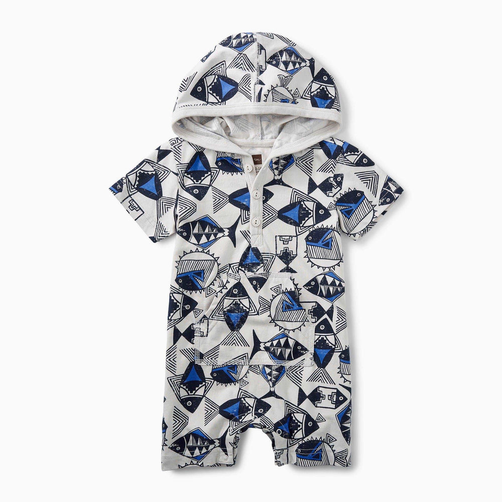 Tea Collection, Baby Boy Apparel - Rompers,  Acoma Print Hoodie