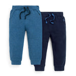 Jojo Maman Bebe, Baby Boy Apparel - Pants,  Jojo Maman Bebe 2-Pack Navy Sweatpants