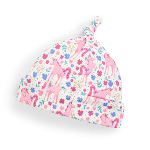 Jojo Maman Bebe, Accessories - Hats,  Pink Unicorn Baby Hat