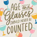 Age and Glasses Napkins - Eden Lifestyle