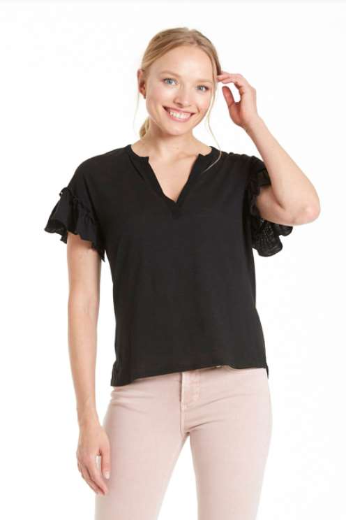 Alia Black Top - Eden Lifestyle
