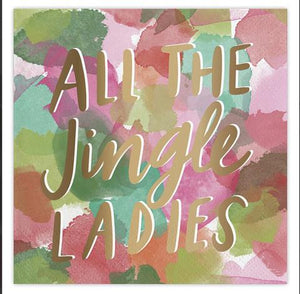 All the Jingle Ladies Napkins - Eden Lifestyle