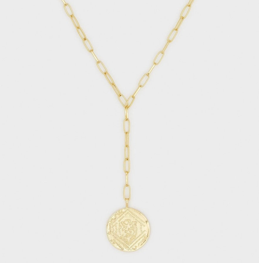 Gorjana ana coin lariat deals