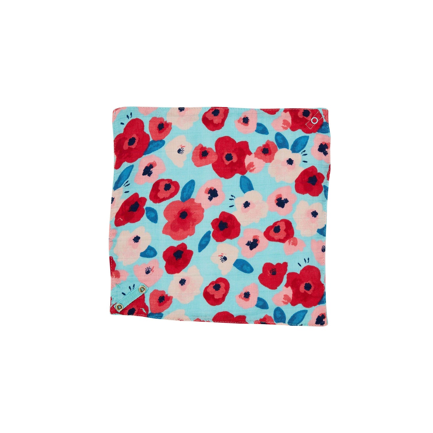 Angel Dear, Baby - Feeding,  Angel Dear Poppies Bandana Bib