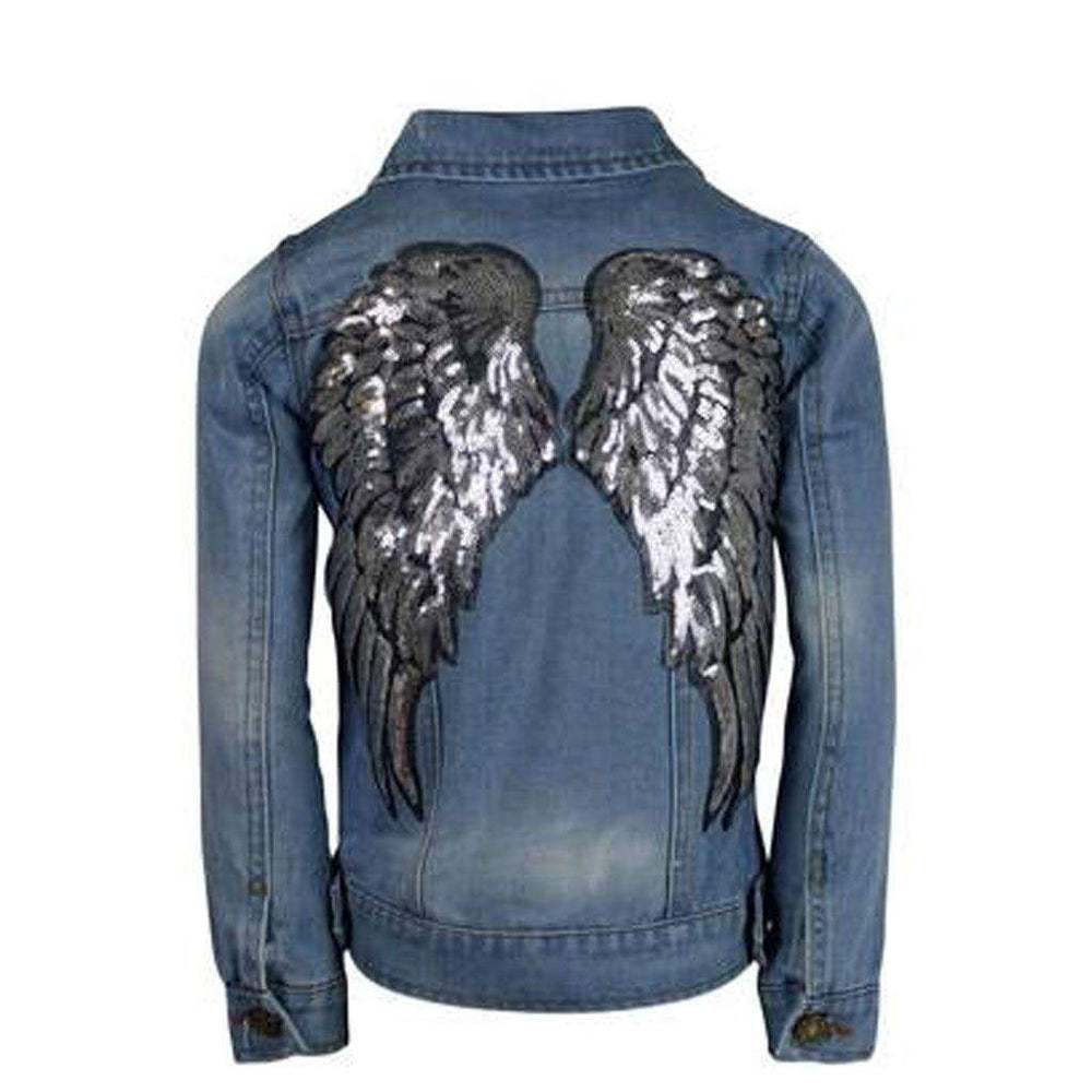 Lola + the Boys Angel Wings Denim Jacket | Eden Lifestyle