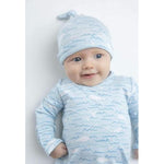 Angel Dear, Accessories - Hats,  Angel Dear Baby Beluga Bamboo Knotted Hat