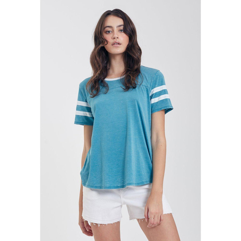 Another Love, Women - Tees,  Analisa Burnout Sea Blue