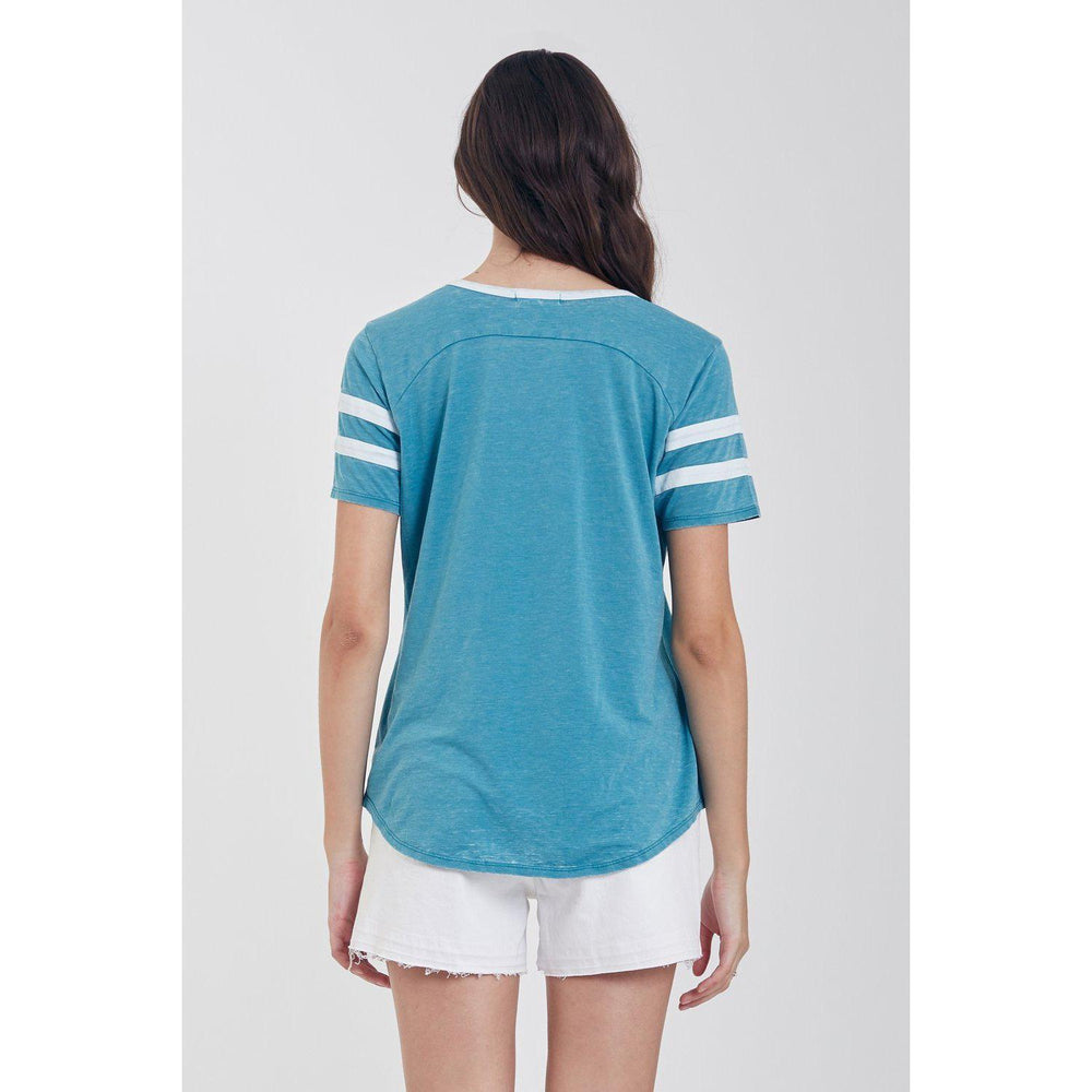 Another Love, Women - Tees,  Analisa Burnout Sea Blue