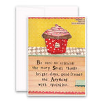 Curly Girl Design, Gifts - Greeting Cards,  Anything with Sprinkles Greeting Card