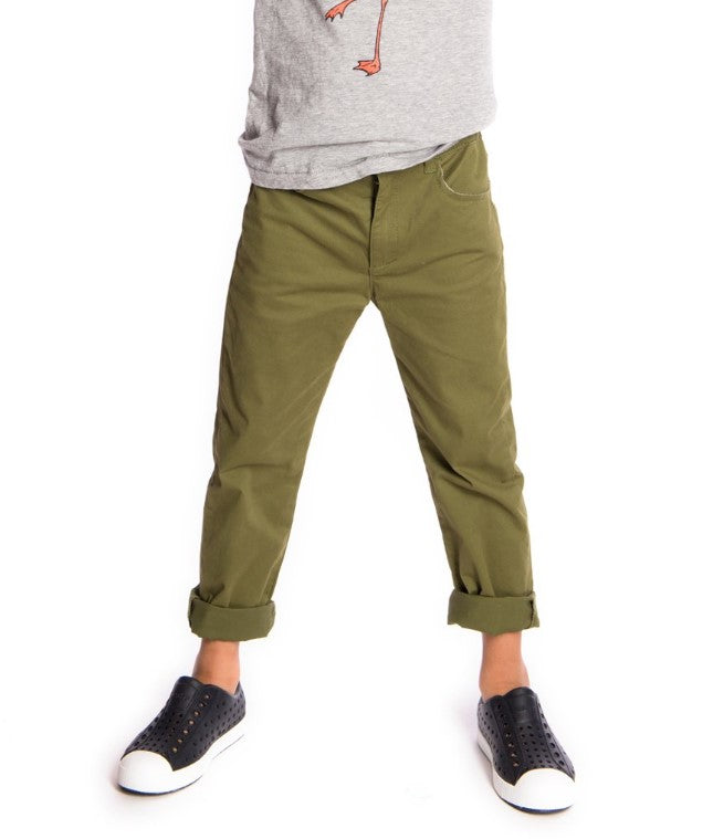 Appaman, Boy - Pants,  Appaman Skinny Twill Pant - Garden Green