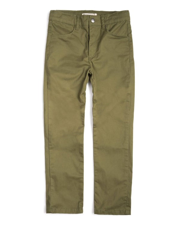 Appaman, Boy - Pants,  Appaman Skinny Twill Pant - Garden Green