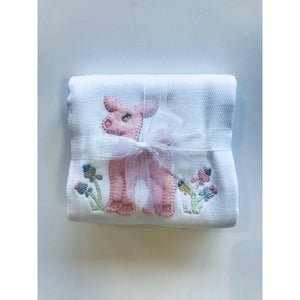 3 Marthas, Baby - Feeding,  Appliqued Burp Pad