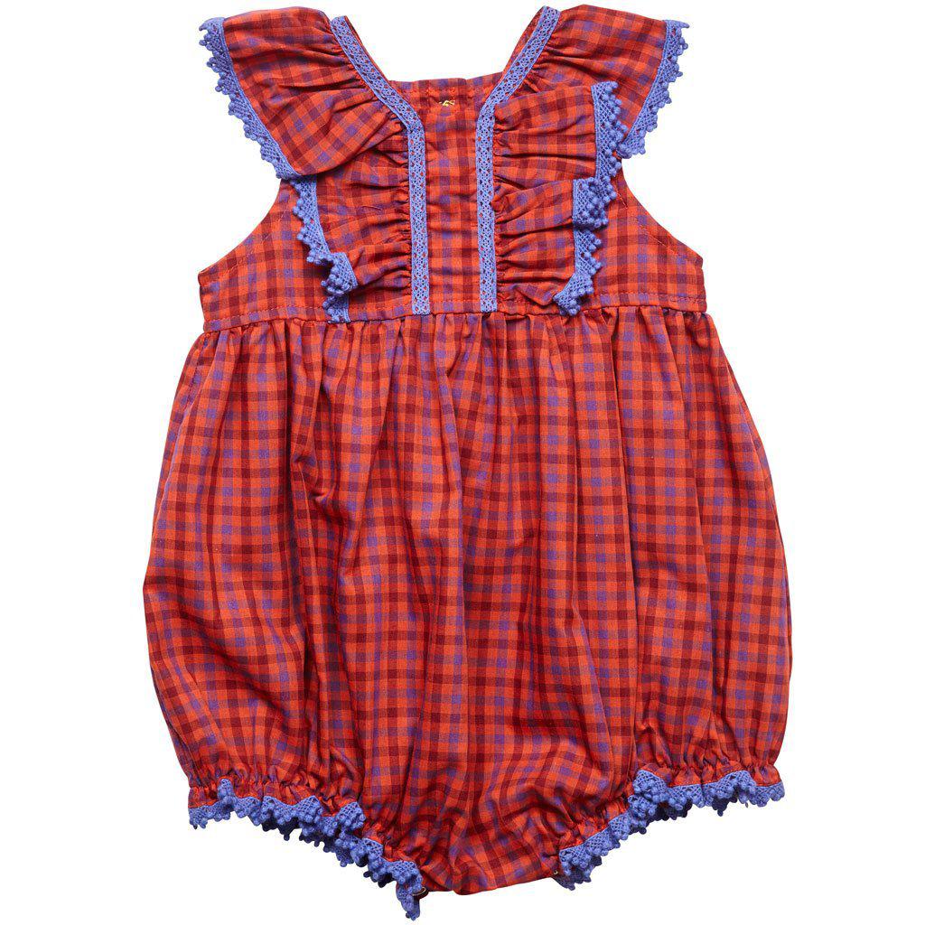 Pink Chicken, Baby Girl Apparel - Rompers,  Pink Chicken | Aurora Bubble