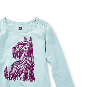 Tea Collection, Baby Girl Apparel - Tees,  Baby Scottie Graphic Tee