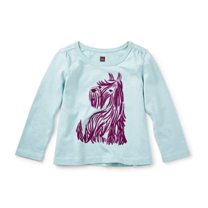 Tea Collection, Baby Girl Apparel - Tees,  Baby Scottie Graphic Tee