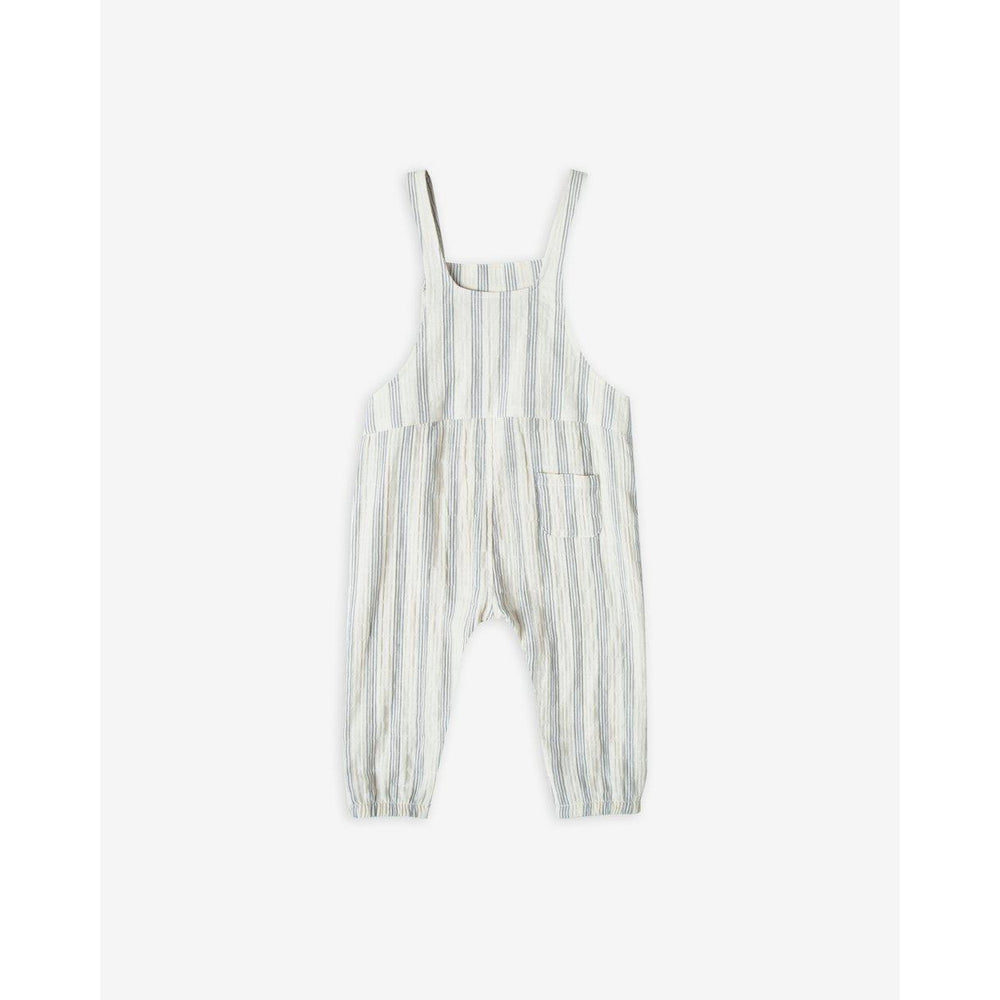 Rylee and Cru, Baby Boy Apparel - Rompers,  Rylee & Cru Stripe Baby Overall