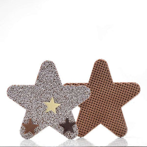 Belgian Chocolate Star Ornament - Eden Lifestyle