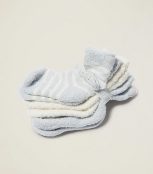 CozyChic Lite® Infant Blue Sock Set - Eden Lifestyle