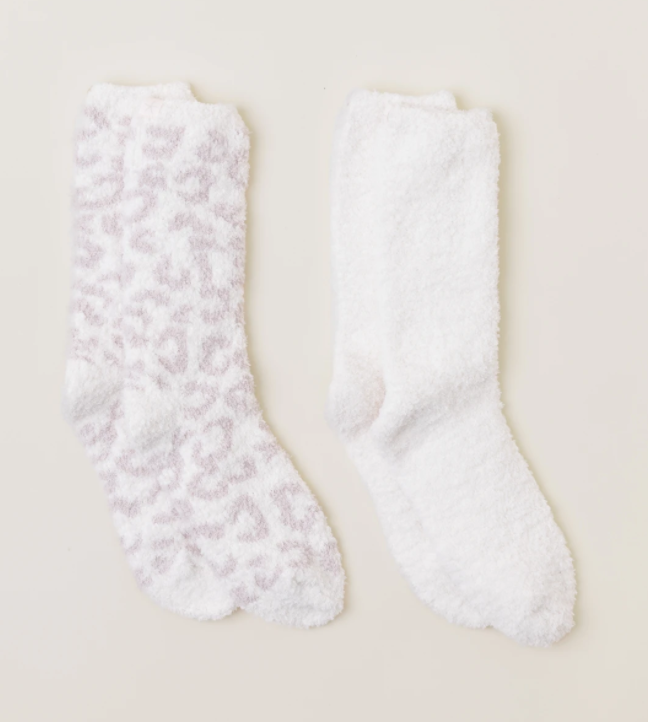 CozyChic® Women's Barefoot in the Wild 2 Pair Sock Set - Eden Lifestyle