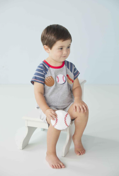 Mud Pie Baseball Ouch Pouch - Eden Lifestyle