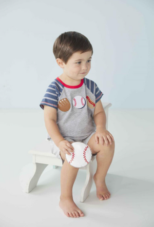 Mud Pie Baseball Ouch Pouch - Eden Lifestyle