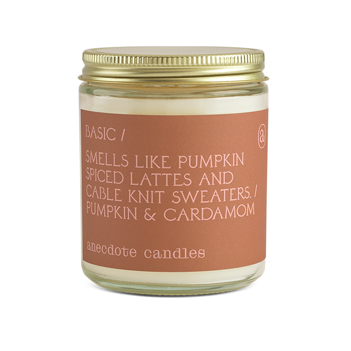 She's So Basic Pumpkin Candle - Eden Lifestyle