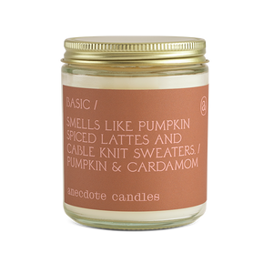 She's So Basic Pumpkin Candle - Eden Lifestyle