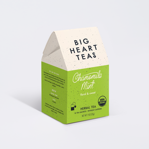 Big Heart Tea Co. Chamomile Mint Tea Bags - Eden Lifestyle