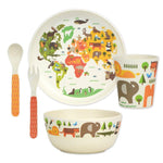 Petitcollage, Baby - Feeding,  Bamboo Meal Time 5 Piece Set