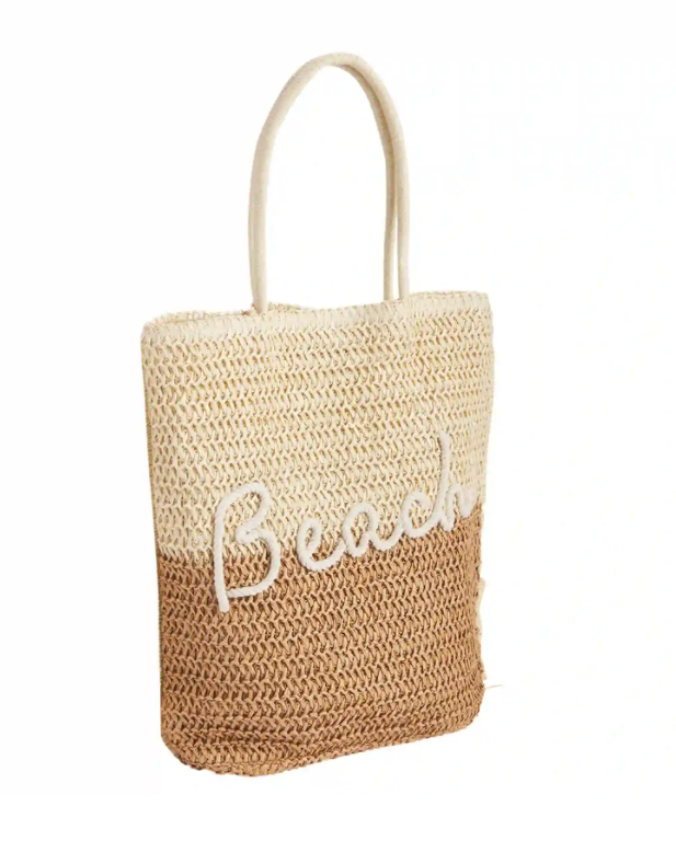 Mud Pie Beach Color Block Tote Eden Lifestyle