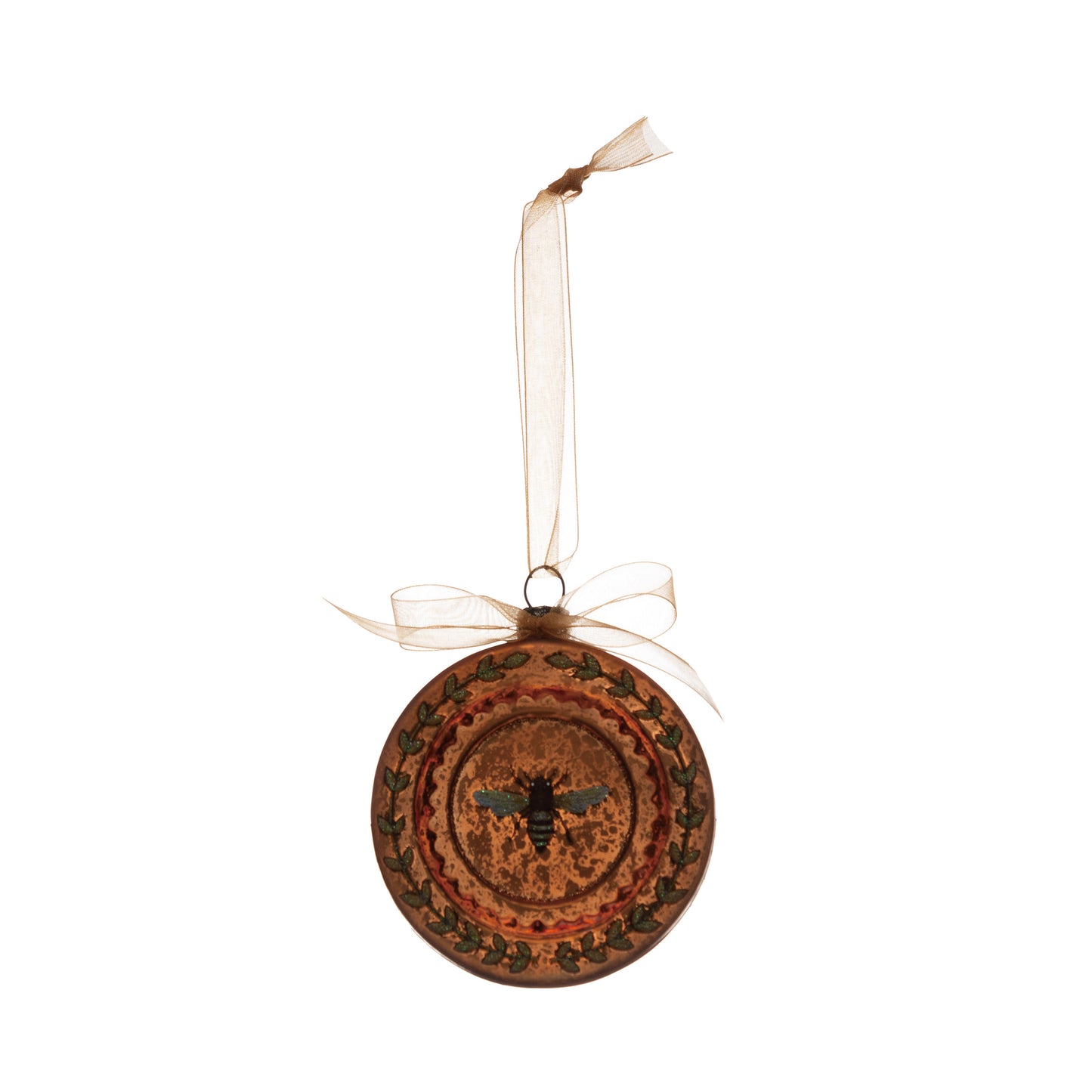 Hand Painted Bee Ornament - Eden Lifestyle