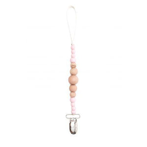 Bella Tunno, Baby - Teethers,  Bella Tunno Florence Pink One. Good. Bead. Pacifier Clip